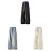 Casual Pants Men Summer Breathable Ice Silk Sports Trousers With Drawstring For Youth Activewear