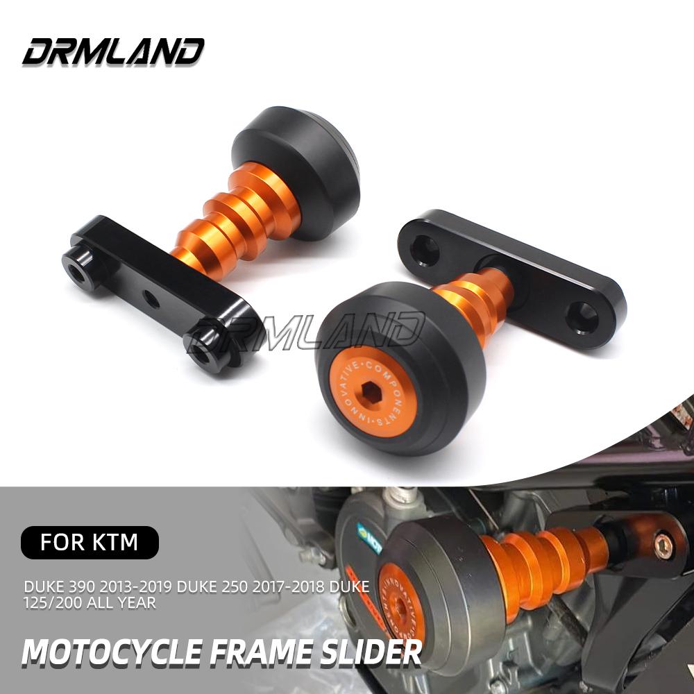 

Для KTM Duke 125 390 200 2013-2018 2015 рама слайдер Crash Protector Duke250 2017-Falling Prtoection мотоцикла