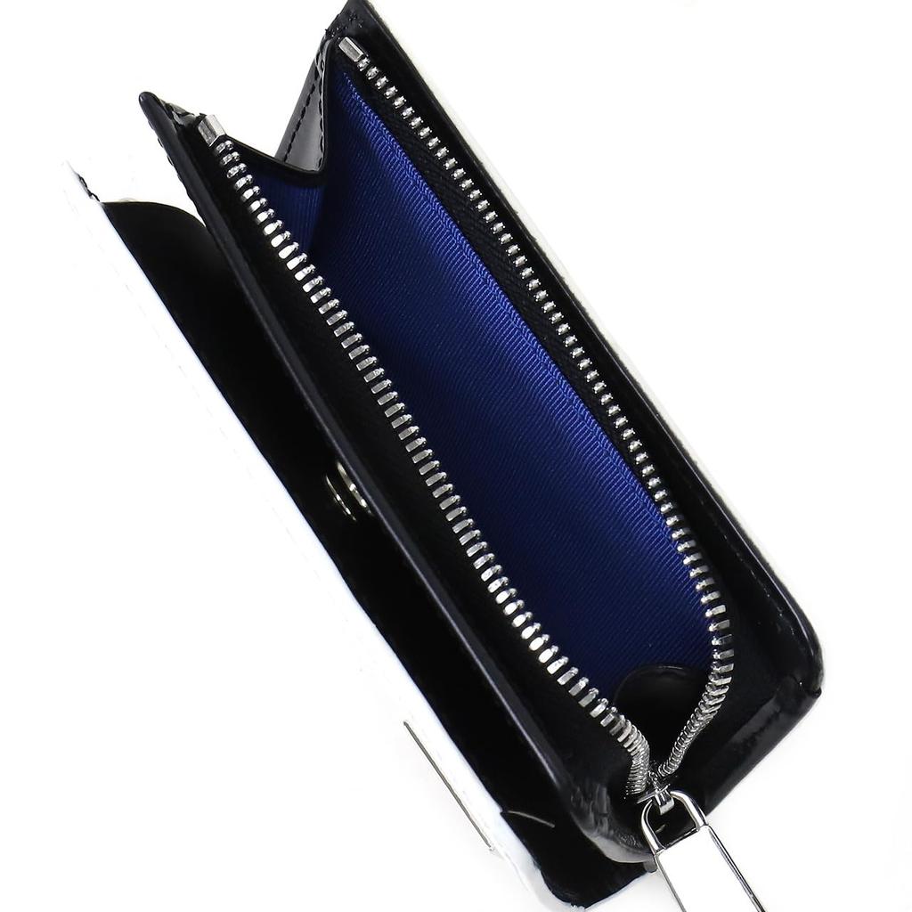 Lanvin En Bleu 4-Row Key Case with Coin Purse, Fizz Accessories, 521623, White