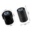 4 Piezas/Set Tapones Metálicos para Válvulas de Neumáticos de Rueda de Coche para Volvo Volvo XC90 S60 V40 XC60 S80 S40 V70 V50 S90 T6 V60 V90 XC40