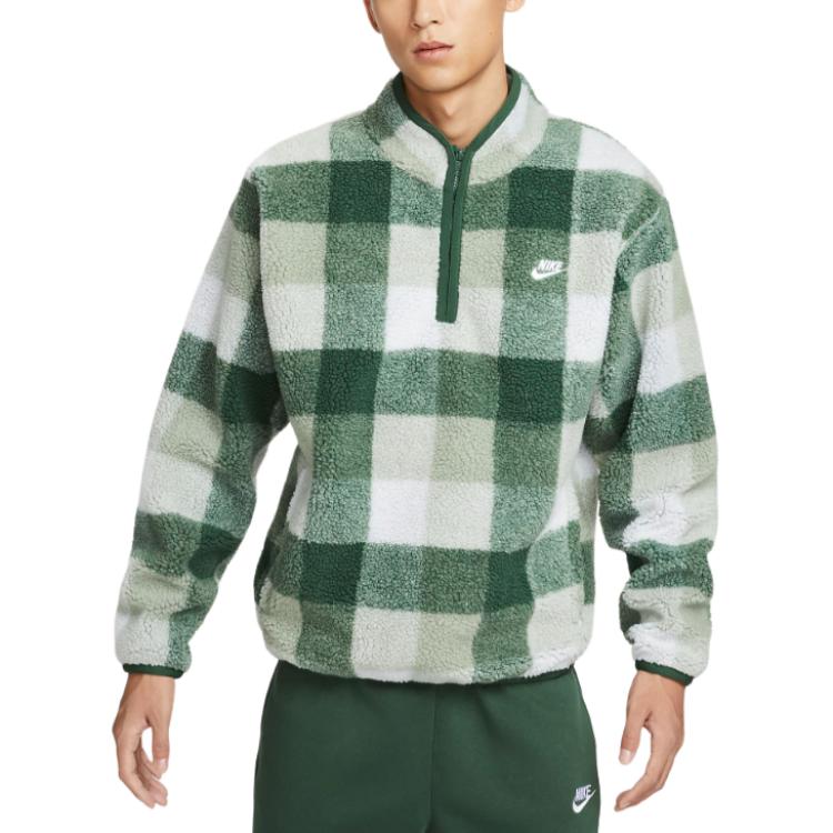 

Nike Повседневная теплая удобная толстовка с воротником-стойкой и длинным рукавом для мужчин FZ0898-323 M