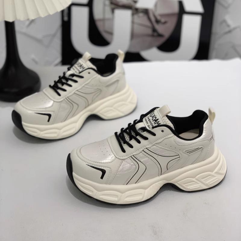 

Popular platform dad shoes women s spring 2025 new fashion trend versatile sports height increase casual shoes women 35