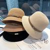 Summer Cotton Bucket Hat With Wide Brim For Sun Protection And Breathability