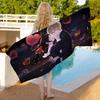 Anime K-Kaguya-Sama Love Is WarS Microfiber Beach Towel Absorbent Quick dry Soft Yoga Swimming Resort Mountain Climbing Towel