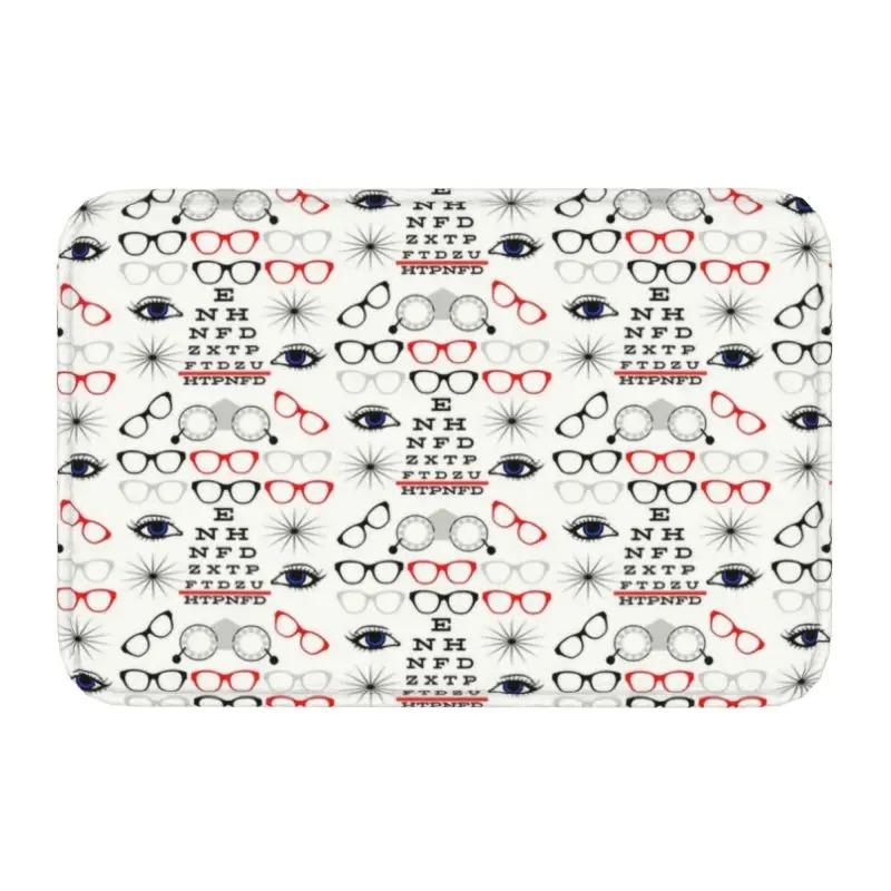 Snellen Eye Chart Front Floor Door Optometrist Optician Kitchen  Entrance Mat Outdoor   Bathroom Doormat Garage Carpet Rug