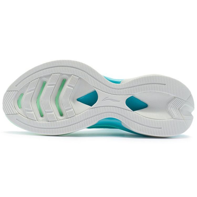 Li Ning Wu Shi 5S 1.0 Fabric Shock Absorption Non-Slip Wear-Resistant Low-Top Running Shoes Men sneaker Light-Blue ARHR071-10