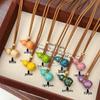 Dopamine Drip Colorful Gourd Necklace - Light Luxury Fashion Sweater Chain for Women, Spring/Summer Collection