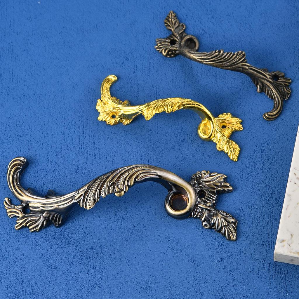 Mâner Jingmao Dragon Phoenix din Aliaj de Zinc - Decor Stil Chinezesc pentru Dulapuri și Sertare