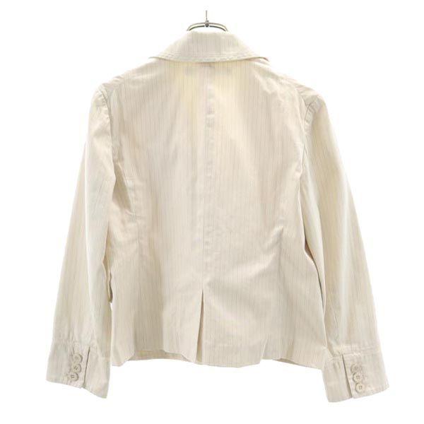 Marc by Marc Jacobs Stripe Tailored Jacket 4 Ivory System Women Used