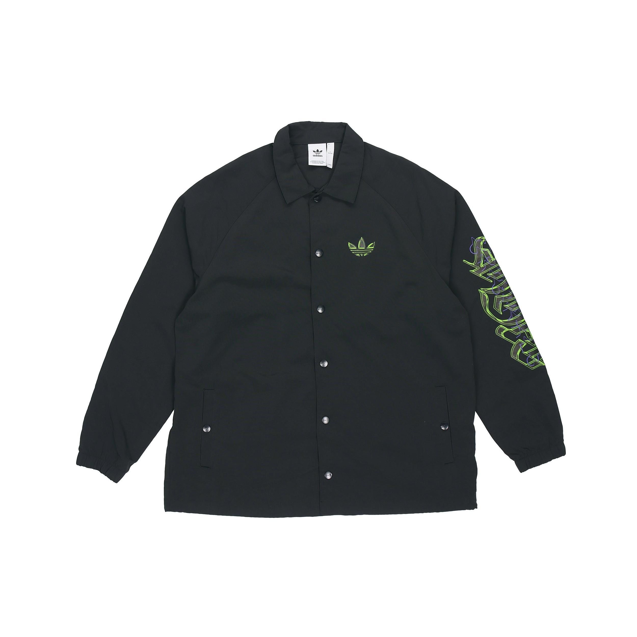 adidas originals Graphic Lw Wb Sports Jacket Black Men s GK5922 XS