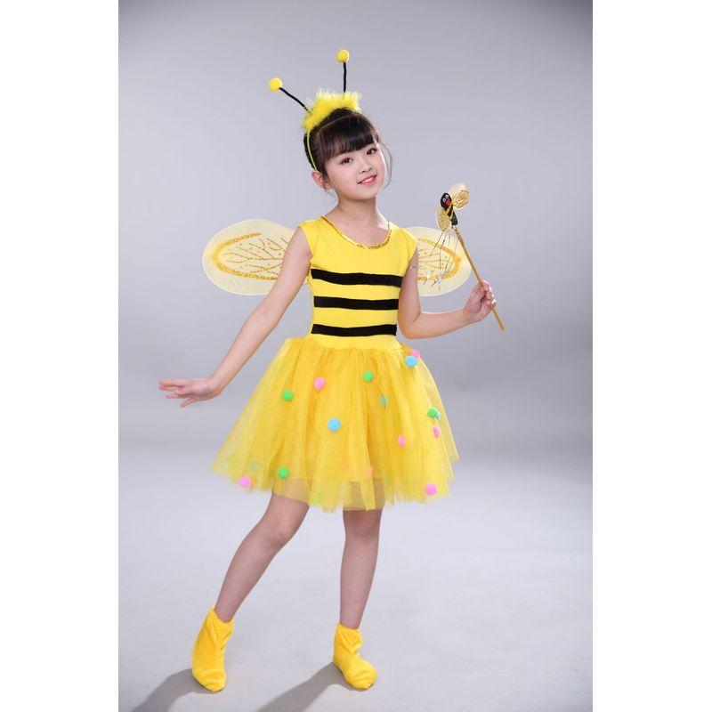 61 Children's Performance Clothing Little Bee Dancing Dress Kindergarten Baby Children Cartoon Animal Costume Performance Costume