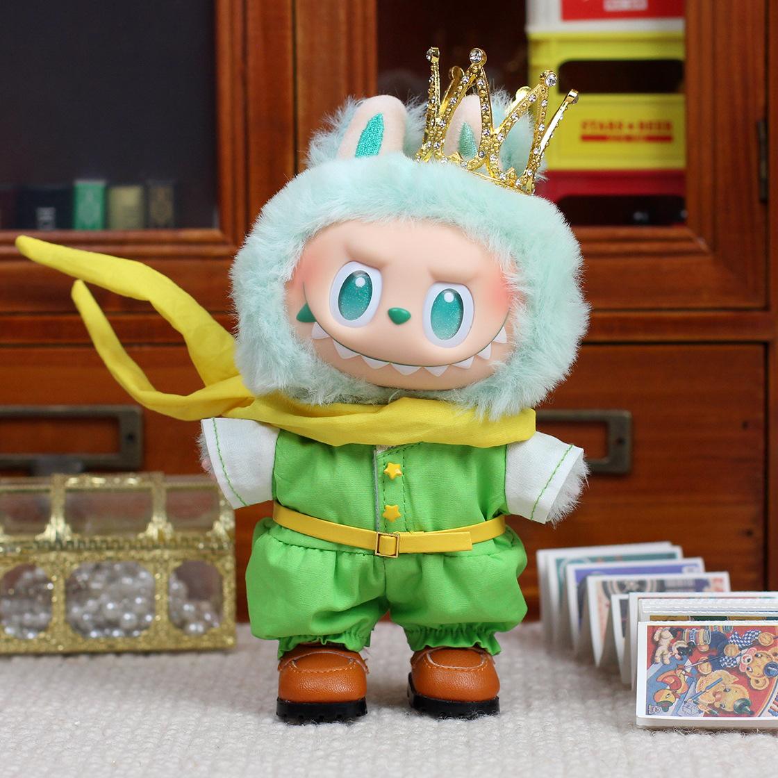 

Одежда для куклы Лабубу Универсальный кулон Модная и изысканная одежда для куклы сказочного принца Labubu doll clothes