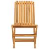 VidaXL Folding Garden Chairs 4 Pcs 47x47x89 Cm Solid Teak Wood 3155052
