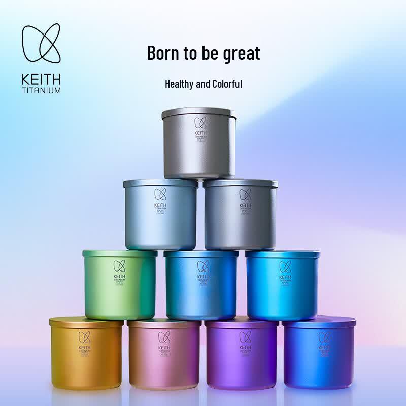 KEITH CC Pure Titanium Single-Layer Cup