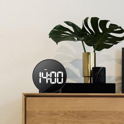 Colorful Alarm Clock, Digital LED Bedroom Bedside for Home