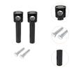 2x Handlebar Riser Handlebar Spacers High Performance with Screws Accessory Replacement Part Modification Mount Adapter Riser