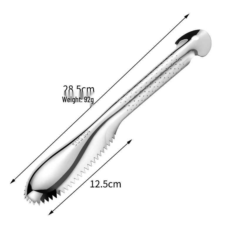 304 Stainless Steel Fish Scale Scraper: Multi-functional Kitchen Tool for Easy Fish Scaling