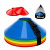 25/50Pcs Colorful Training Marker Cones Durable Soccer Cones  Football Training Equipment