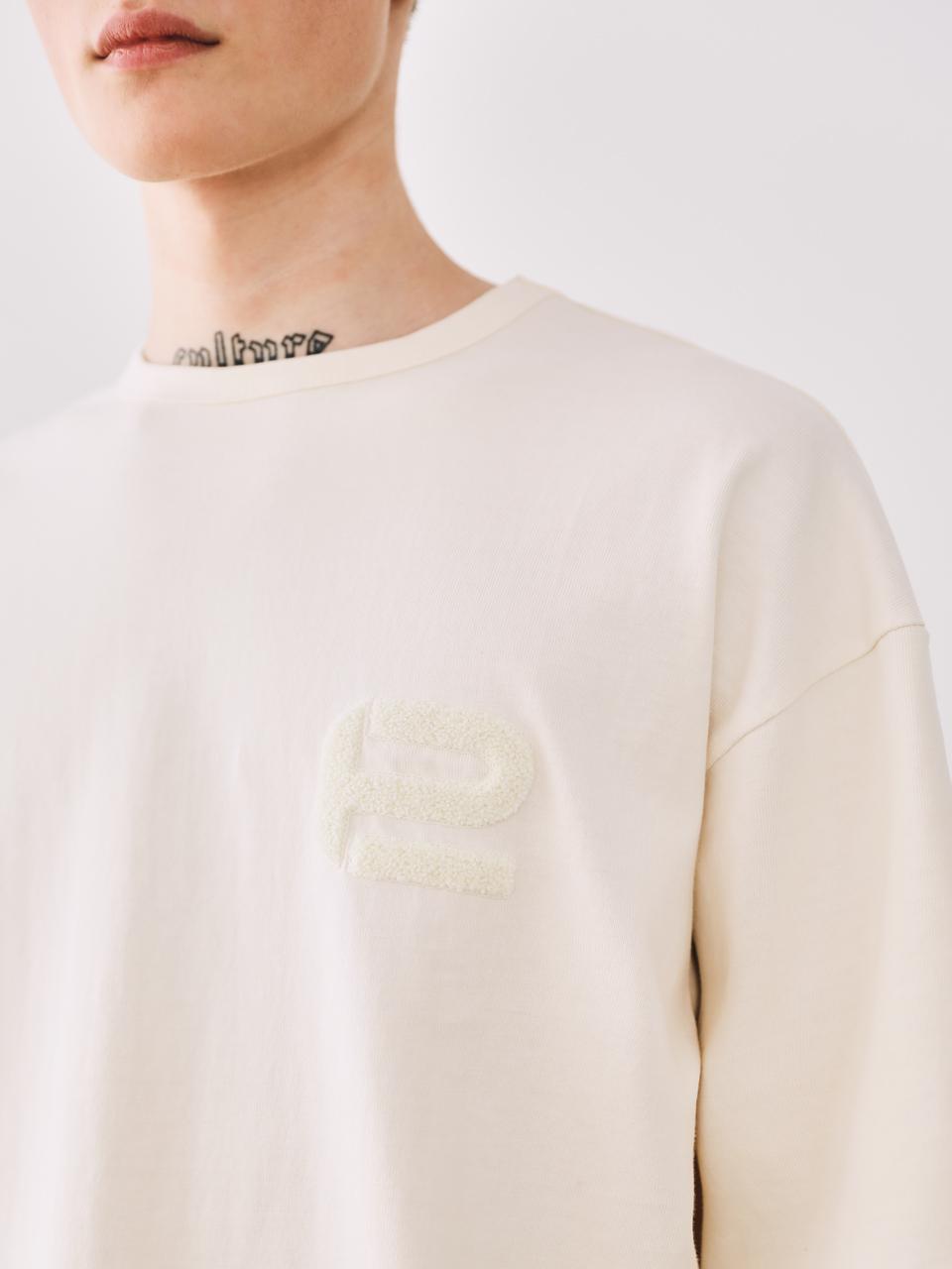 Iesn E-Boucle Short Sleeve T-Shirt Cream M