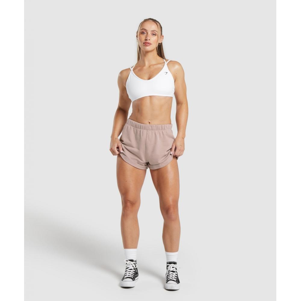 Gymshark Lifting Loose Shorts Stone Pink B6a9h Kbs4