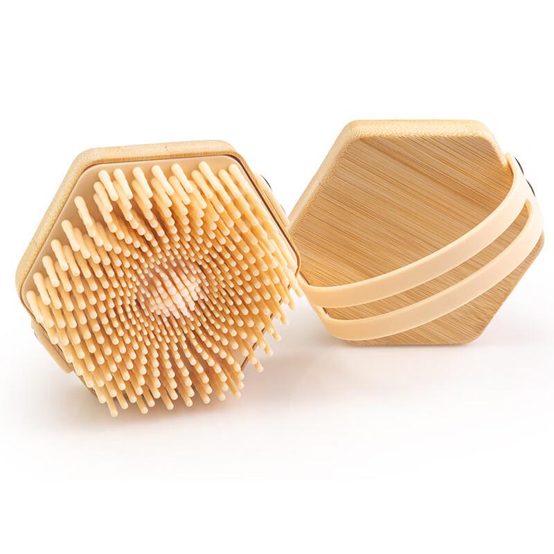 Ally Hexagonal Silicone Bath & Shampoo Brush