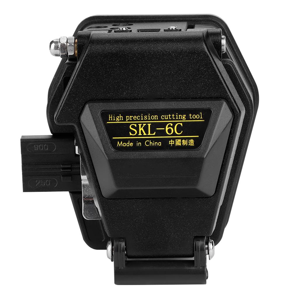 SKL‑6C High Precision Fiber Optic Cleaver Optical Fiber Cable Cutting Tool with Bag