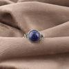 Lapis Lazuli Ring Handmade Jewelry, 925 Solid Sterling Silver Ring, Designer Gemstone Ring Jewelry, Gift For Mom