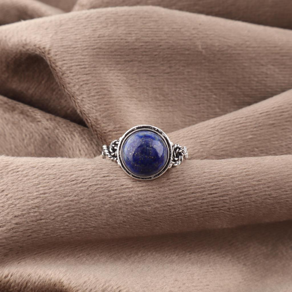 Lapis Lazuli Ring Handmade Jewelry, 925 Solid Sterling Silver Ring, Designer Gemstone Ring Jewelry, Gift For Mom