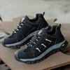 Men Steel Toe Work Boots Running Shoes Anti-smash Anti-Punctur Sneakers Outdoor Sport Safety Shoes Breathable Industrial Shoes