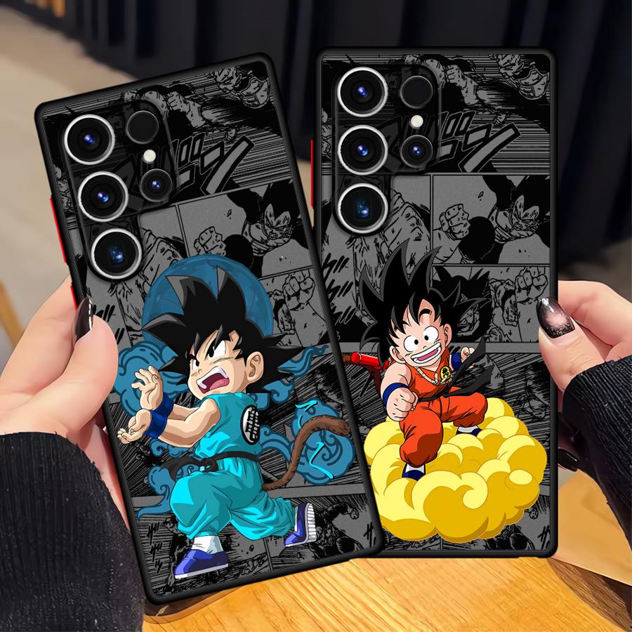 Anime Dragon Ball Roztomilé pouzdro pro Samsung Galaxy S20 FE S22 S24 Plus S25 Ultra S23 FE S26 Note 20 Ultra 10+ S21 Kryt Zadní strana telefonu