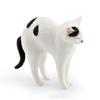 Solid Simulation Animal Model Lying Orange Cat Figurine Cute Desktop Decoration Mini Pet Cat Model Ornament