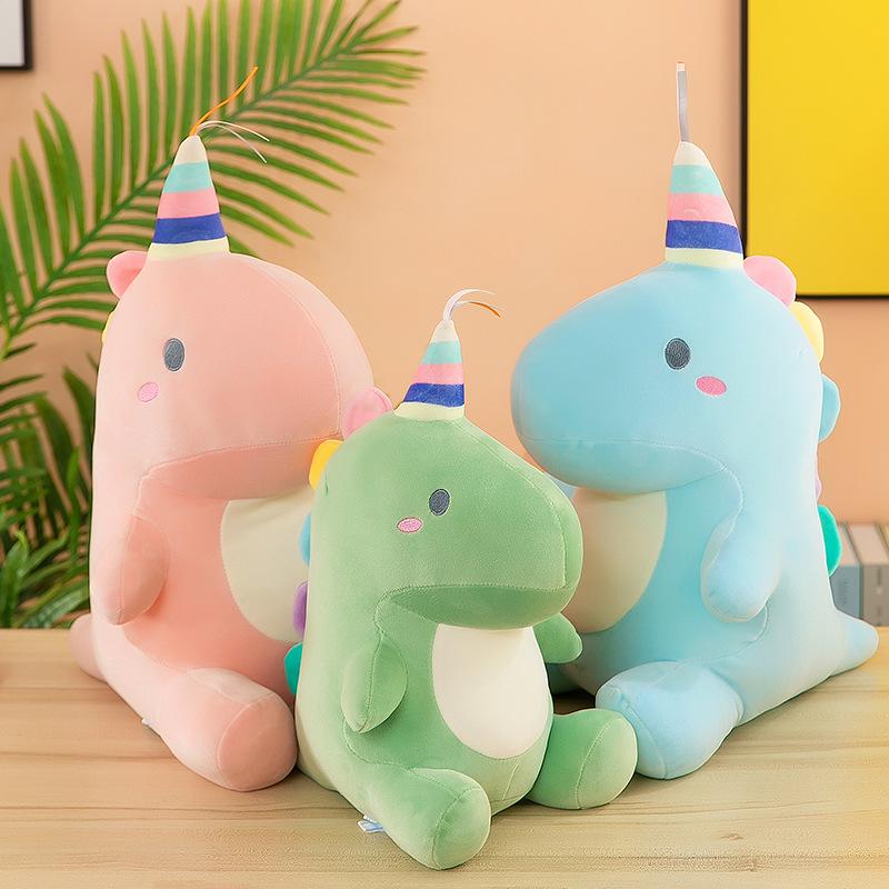Candy Dinosaur Doll Small Dinosaur Plush Toy Unicorn Small Dinosaur Doll Catching Doll