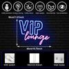 VIP Lounge Neon Signs Lights Led 5V USB Powered Wall Art Hanging Decor Neon Lamp for Business Club Bar Party VIP Room Birthday