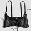 Color Solid Simple Strap Design Women Casual Strap Waist Cover For Street Wear
