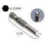 5Pcs Special shaped Screwdriver Set Cross Three Points Screwdriver Bit Tool 50mm U-shaped Y-Type Triangle Inner