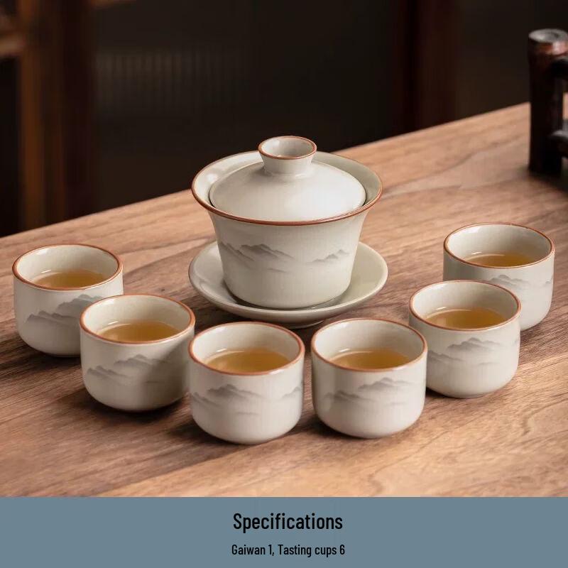 Anmuci Mingru Glass Kung Fu Tea Set