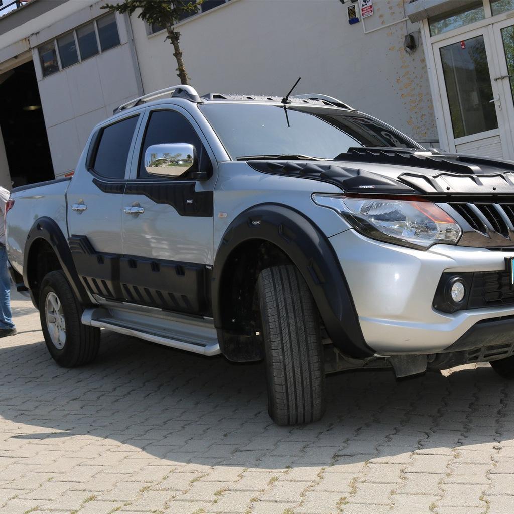 Расширители колесных арок V2 (2015-2019, EuroCap) для Mitsubishi L200