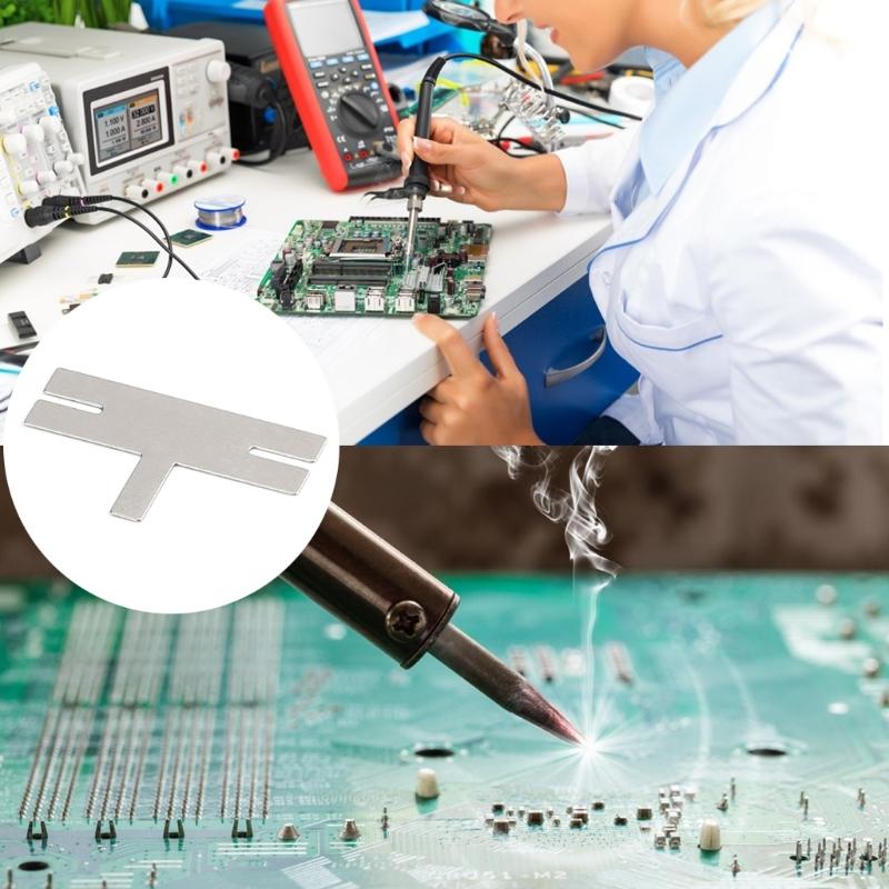 Nickel Strip 100 Piece for T Shaped Nickel Sheets Plates Battery Nickel Plated Steel Belt Strip Spot Welding Connector