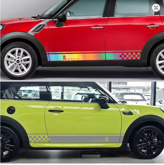 Side Stickers for Mini Cooper R50-R59 (Excl. R54, R60)