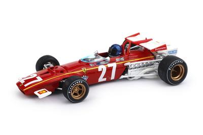 Brum 1/43 Ferrari F1 312B Belgian Grand Prix 1970 #27 Jackie Ickx