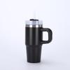 14-20oz Edelstahl-Thermosbecher mit Griff und Strohhalm