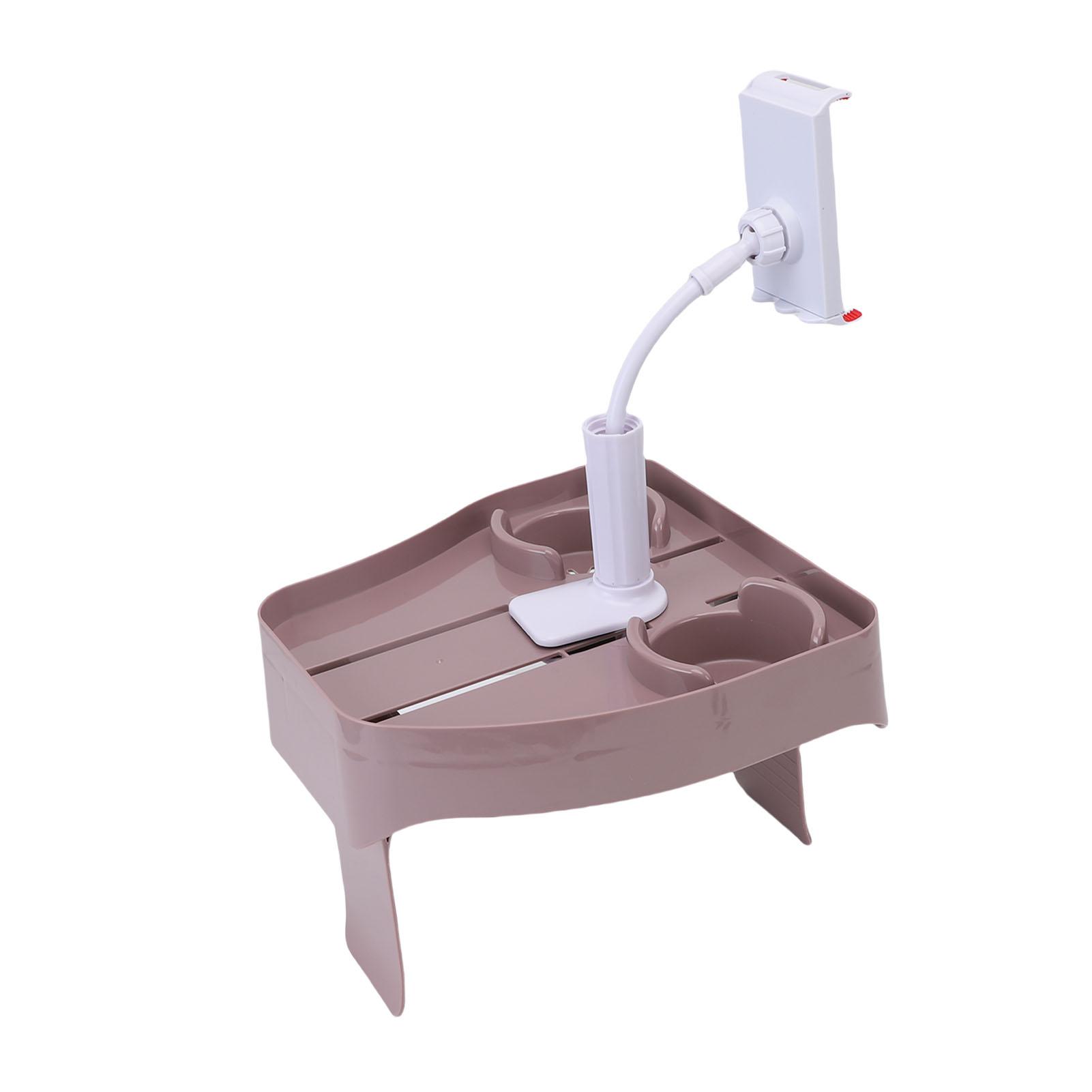 

3 in 1 Cup Tray, ABS Drink Holder Stand Not Bad Drink Pool Drink Table with Cup and Phone Holder for Outdoor Inflatable Pools