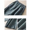 Women's Summer 2024 High Waist Cotton Linen Wide Leg Pants: Loose, Slimming, Casual, Thin Drape Style