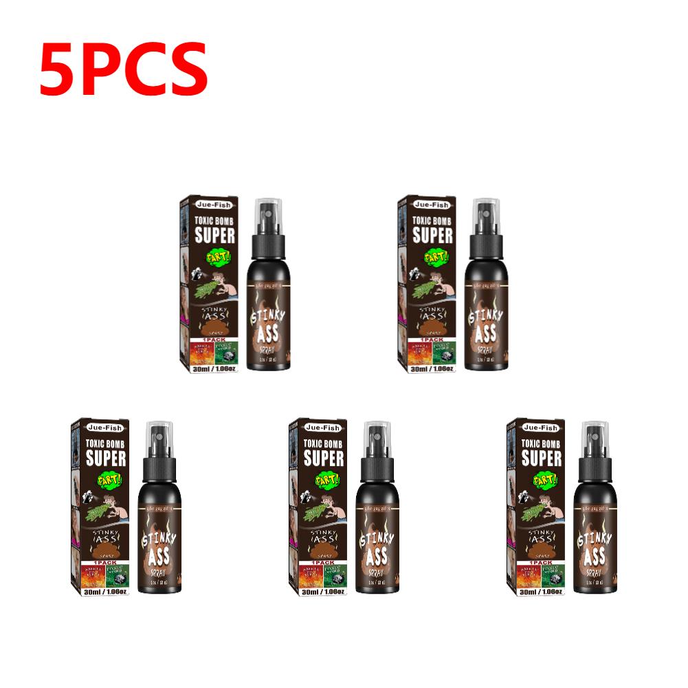 1-5PCS Poop Spray Creative Liquid Fart Gag Prank Joke Spray Funny Toy Non-Toxic Stink Bombs Extra Strong Smelly Stinky Gas Spray