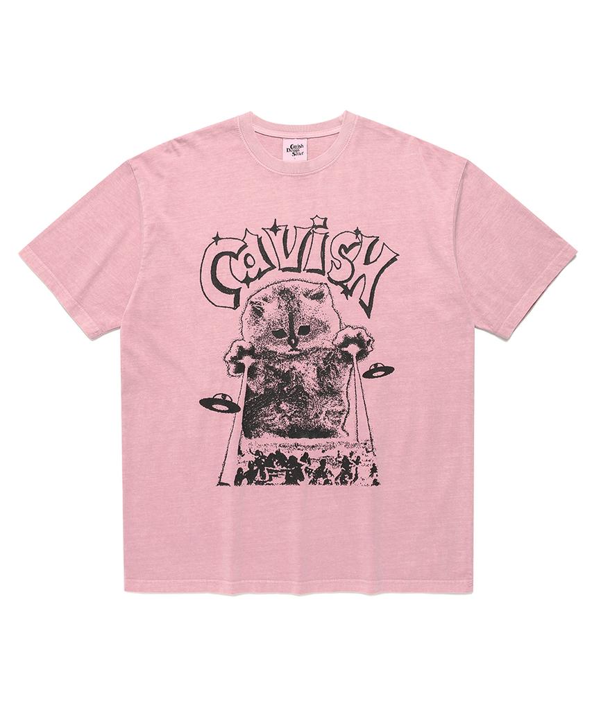 CAVISH Invader Pigment Ss Tee Pink(Cv2Fmut503A)