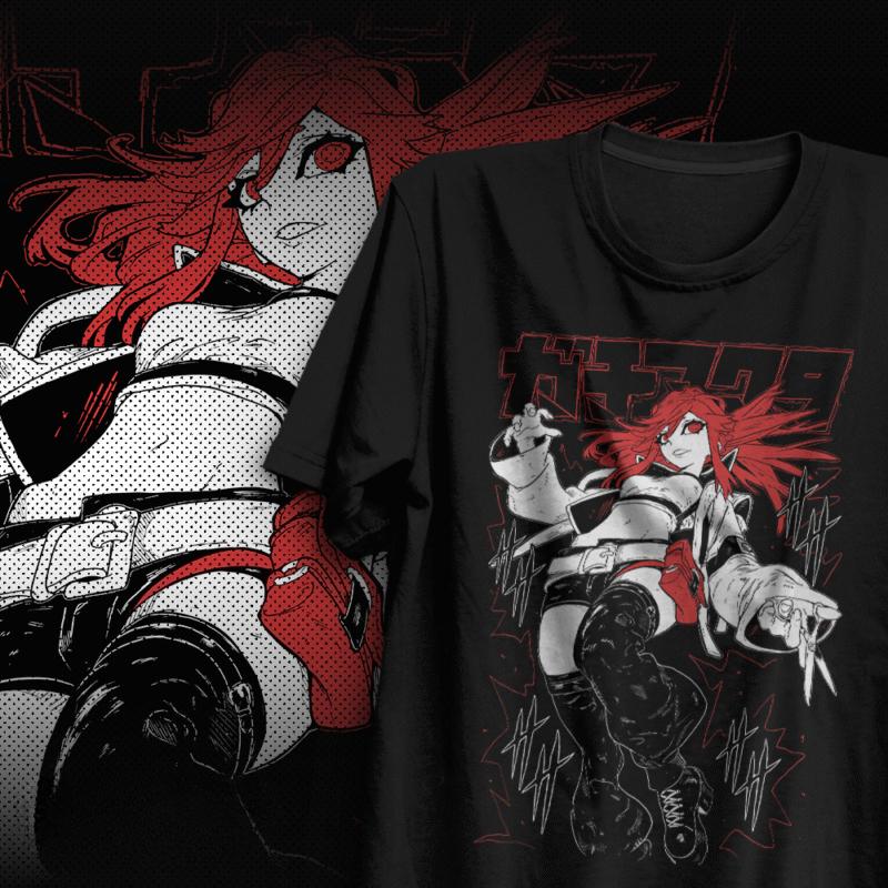 Gachiakuta T-Shirt Men Women Oversized Y2k Hot Japanese Anime Print Harajuku Street Hip Hop Male Female Clothing Comfortable Top