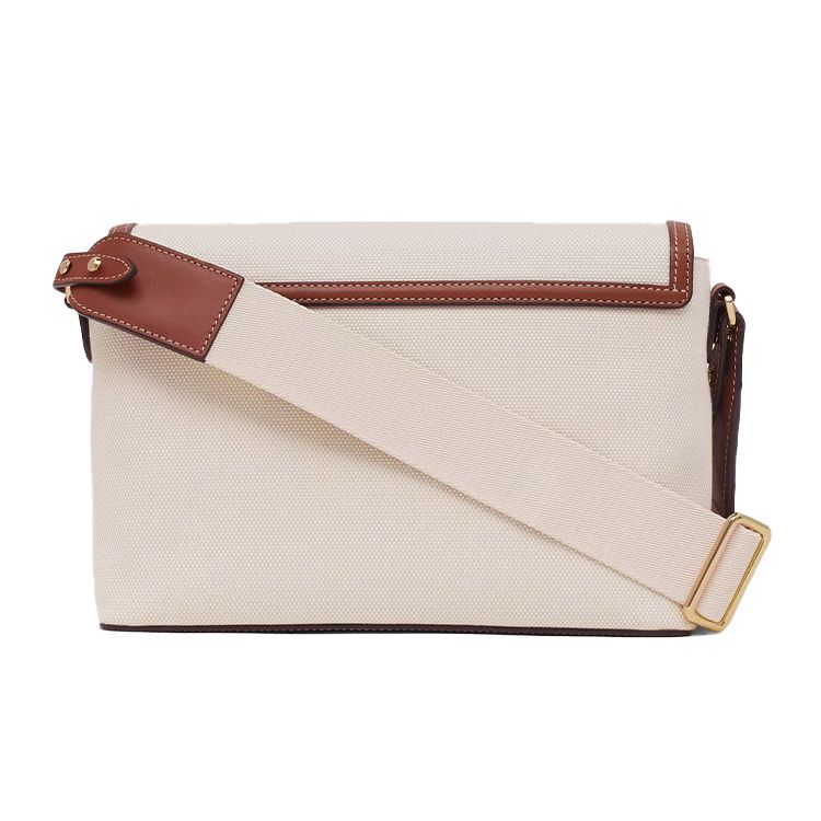 Burberry Note Adjustable Shoulder Strap Horseferry Print Calfskin Trim Messenger Bag Women Shoulder Bag 80302491