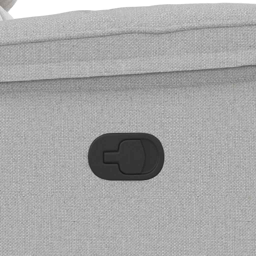 Relaxation Armchair Cloud Grey Fabric