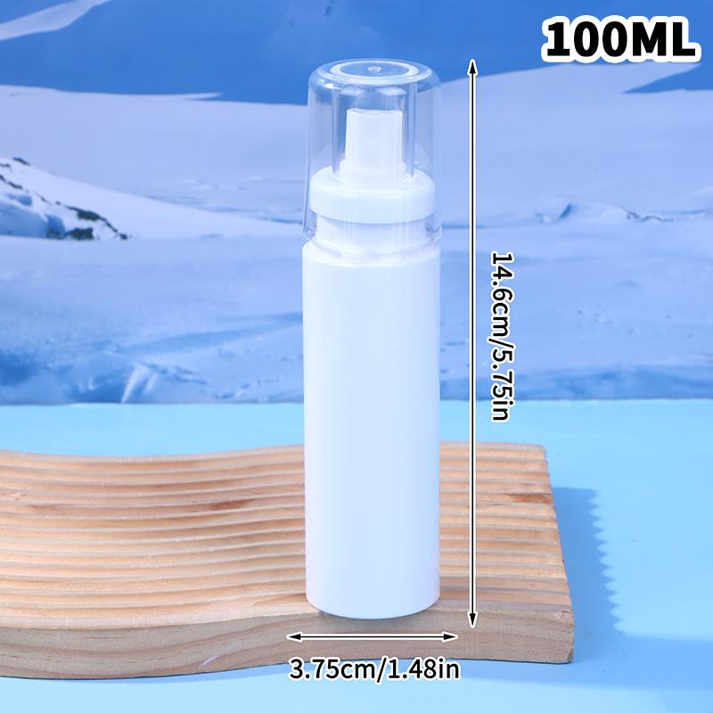 White Fine Mist Spray Bottle – Portable Atomized Dispenser for Makeup, Alcohol, and Facial Hydration