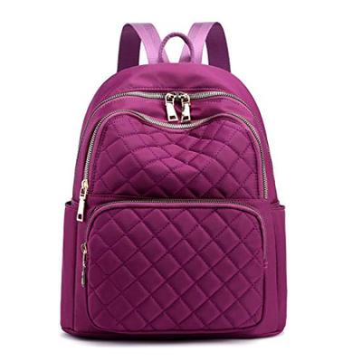 Quilted Popular Nylon Mini Backpack for Stylish and Perfect for or Cute Women's Backpack, Small, Adults, Casual, Lightweight, Commuting,